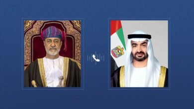 رئيس الدولة وسلطان عمان يتبادلان هاتفياً التهاني بمناسبة عيد الأضحى المبارك