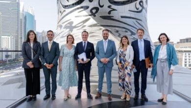 وزير خارجية بلجيكيا يزور متحف المستقبل في دبي