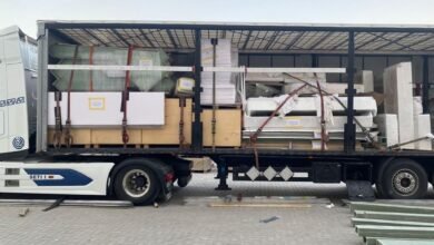 جمارك رأس الخيمة تطلق أول شحنة عبور بري بنظام التير "TIR" نحو بولندا عبر شبكة دولية