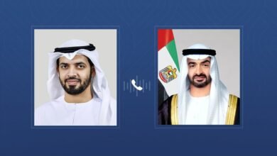 رئيس الدولة يطمئن على أحوال حجاج الإمارات خلال اتصال هاتفي مع رئيس مكتب شؤون الحجاج