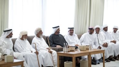 رئيس الدولة يعزي في وفاة سعيد عامر النيادي