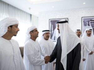 رئيس الدولة يعزي في وفاة سعيد عامر النيادي